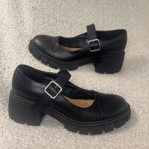 Esprit Black Chunky Mary Jane’s